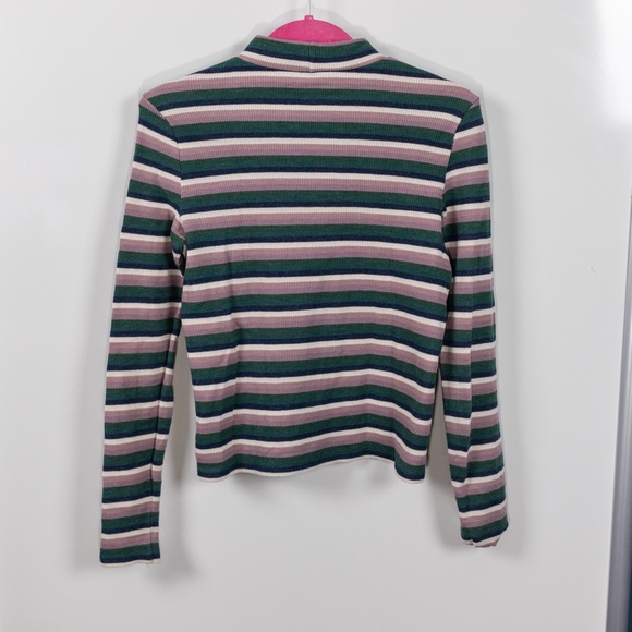 American Eagle Thermal Mock Neck Top - Picture 2 of 7